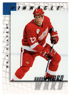 Aaron Ward - Detroit Red Wings (NHL Hockey Card) 1997-98 Be A Player Pinnacle # 200 Mint