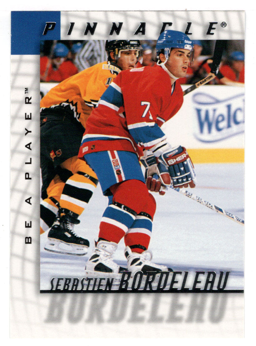Sebastien Bordeleau - Montreal Canadiens (NHL Hockey Card) 1997-98 Be A Player Pinnacle # 211 Mint