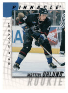 Mattias Ohlund - Vancouver Canucks (NHL Hockey Card) 1997-98 Be A Player Pinnacle # 215 Mint