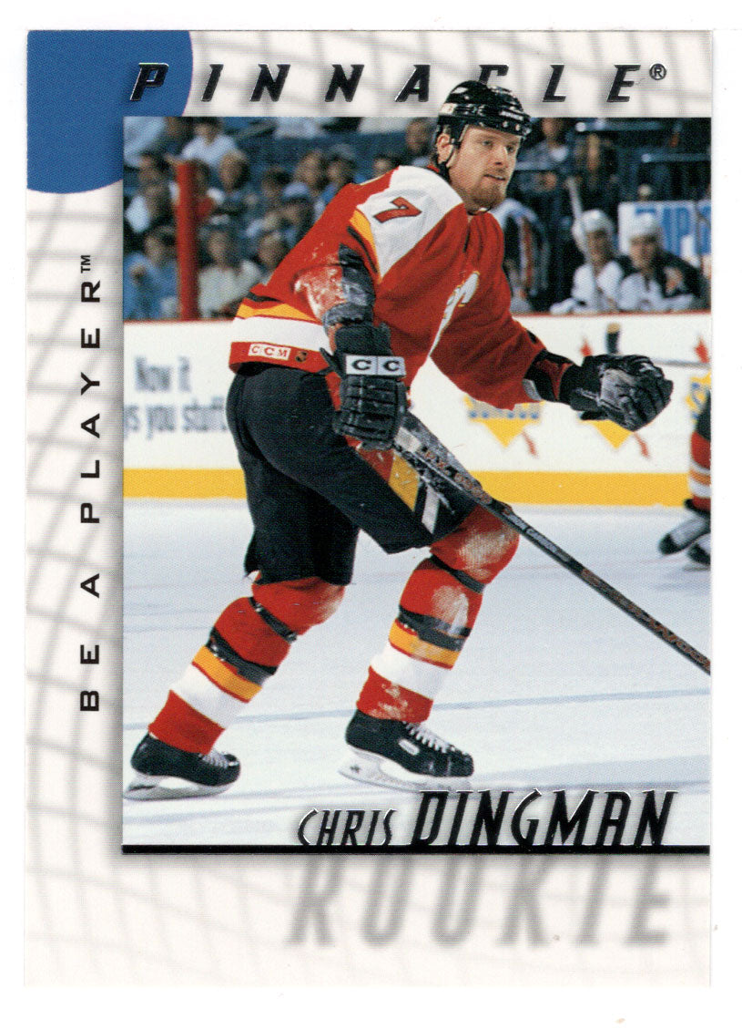 Chris Dingman RC - Calgary Flames (NHL Hockey Card) 1997-98 Be A Player Pinnacle # 216 Mint