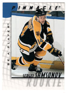 Sergei Samsonov - Boston Bruins (NHL Hockey Card) 1997-98 Be A Player Pinnacle # 220 Mint
