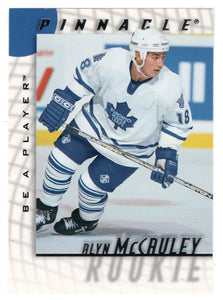 Alyn McCauley - Toronto Maple Leafs (NHL Hockey Card) 1997-98 Be A Player Pinnacle # 222 Mint