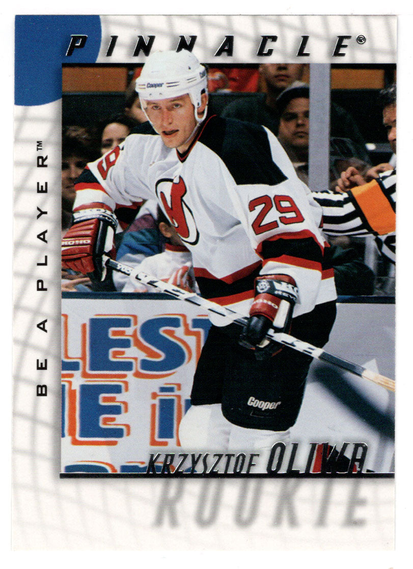 Krzysztof Oliwa RC - New Jersey Devils (NHL Hockey Card) 1997-98 Be A Player Pinnacle # 229 Mint