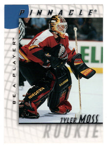 Tyler Moss RC - Calgary Flames (NHL Hockey Card) 1997-98 Be A Player Pinnacle # 230 Mint