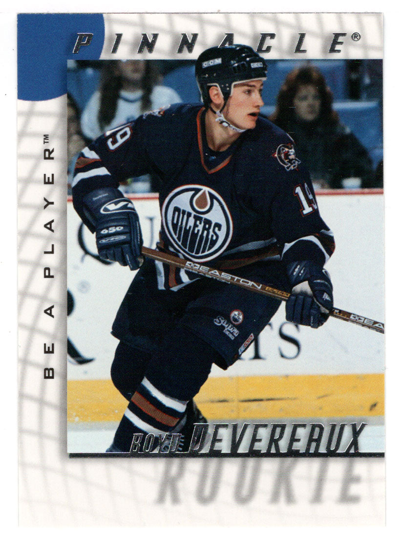 Boyd Devereaux - Edmonton Oilers (NHL Hockey Card) 1997-98 Be A Player Pinnacle # 237 Mint