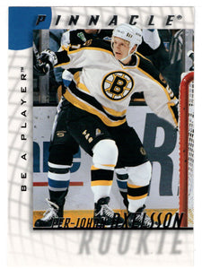Per Johan Axelsson RC - Boston Bruins (NHL Hockey Card) 1997-98 Be A Player Pinnacle # 238 Mint