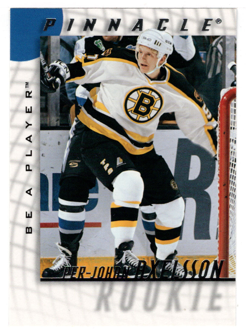 Per Johan Axelsson RC - Boston Bruins (NHL Hockey Card) 1997-98 Be A Player Pinnacle # 238 Mint