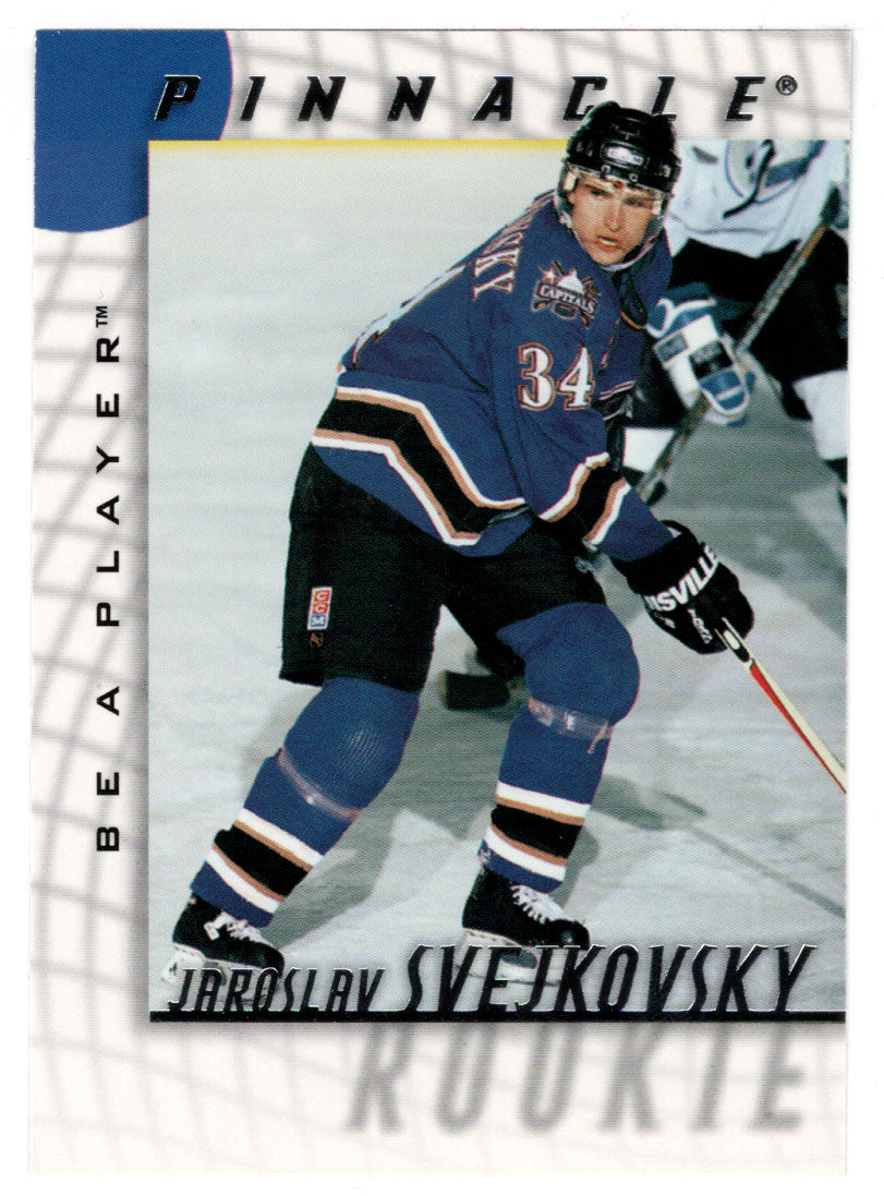 Jaroslav Svejkovsky - Washington Capitals (NHL Hockey Card) 1997-98 Be A Player Pinnacle # 242 Mint