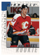 Derek Morris RC - Calgary Flames (NHL Hockey Card) 1997-98 Be A Player Pinnacle # 245 Mint