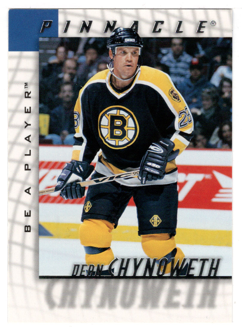 Dean Chynoweth - Boston Bruins (NHL Hockey Card) 1997-98 Be A Player Pinnacle # 246 Mint