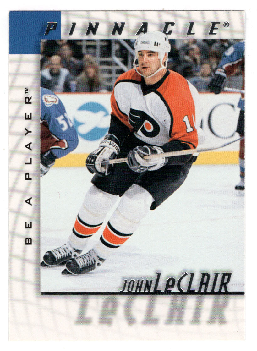 John LeClair - Philadelphia Flyers (NHL Hockey Card) 1997-98 Be A Player Pinnacle # 250 Mint