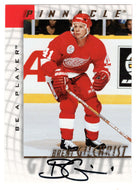 Brent Gilchrist - Dallas Stars (NHL Hockey Card) 1997-98 Be A Player Pinnacle Authentic Autographs # 85 Mint