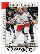 Bruce Driver - New York Rangers (NHL Hockey Card) 1997-98 Be A Player Pinnacle Authentic Autographs # 87 Mint