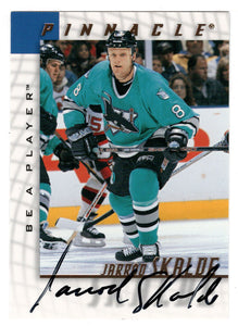Jarrod Skalde - Chicago Blackhawks (NHL Hockey Card) 1997-98 Be A Player Pinnacle Authentic Autographs # 198 Mint