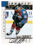 Rene Corbet - Colorado Avalanche (NHL Hockey Card) 1997-98 Be A Player Pinnacle Authentic Autographs # 205 Mint