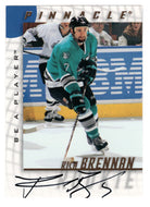 Rich Brennan - San Jose Sharks (NHL Hockey Card) 1997-98 Be A Player Pinnacle Authentic Autographs # 236 Mint