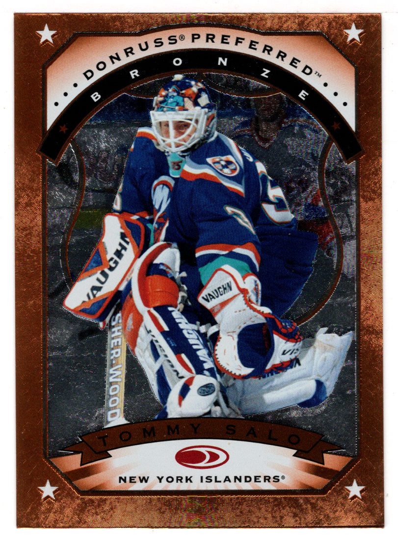 Tommy Salo - New Jersey Devils (NHL Hockey Card) 1997-98 Donruss Preferred # 32 Mint