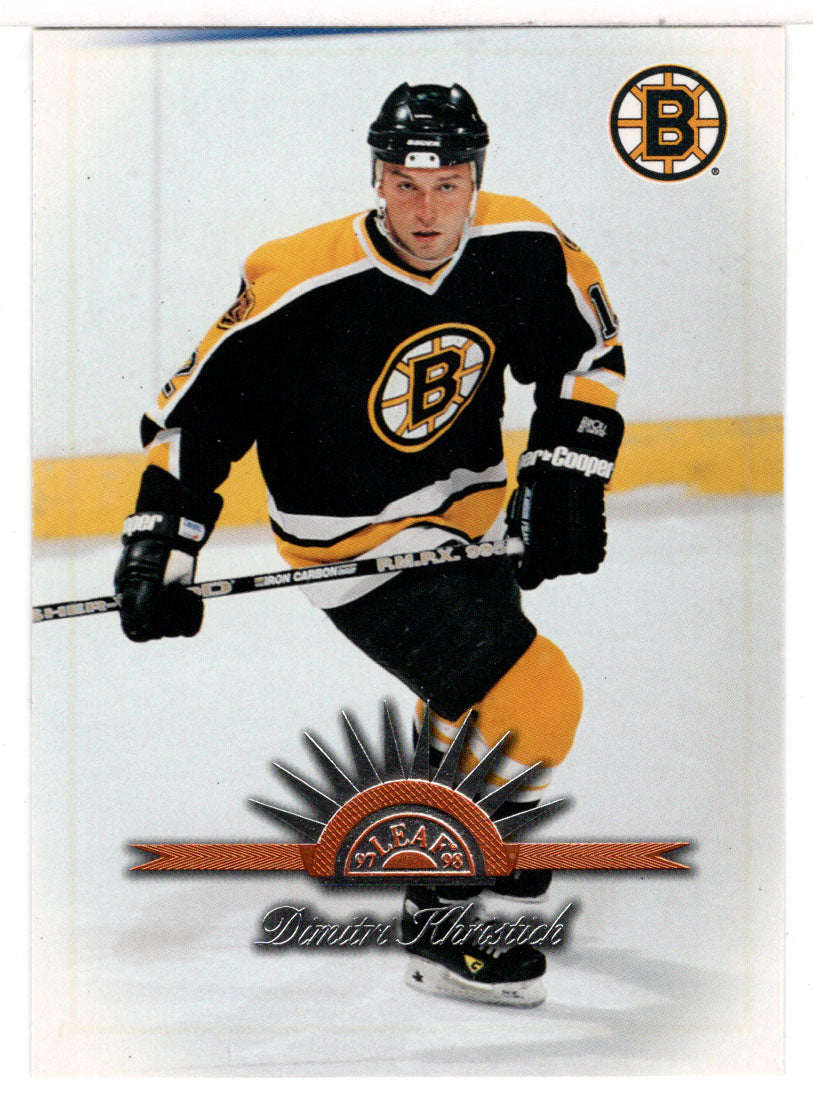 Dimitri Khristich - Boston Bruins (NHL Hockey Card) 1997-98 Leaf # 29 Mint