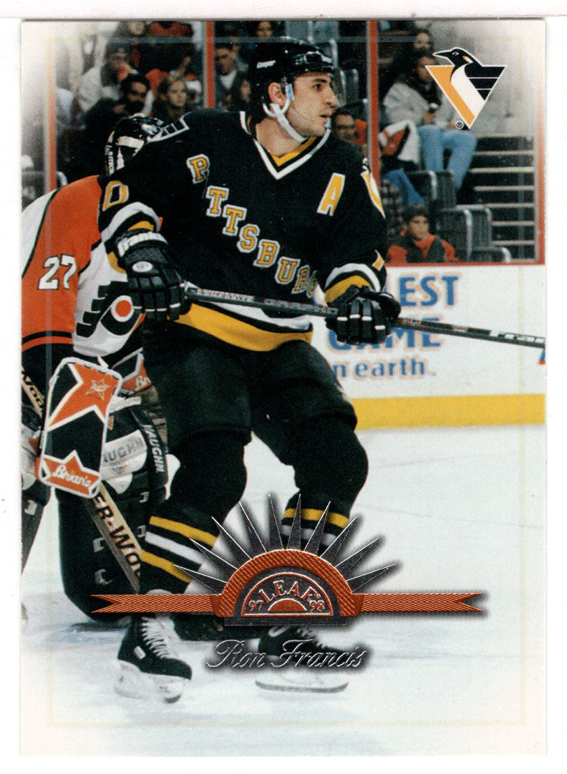 Ron Francis - Pittsburgh Penguins (NHL Hockey Card) 1997-98 Leaf # 44 Mint