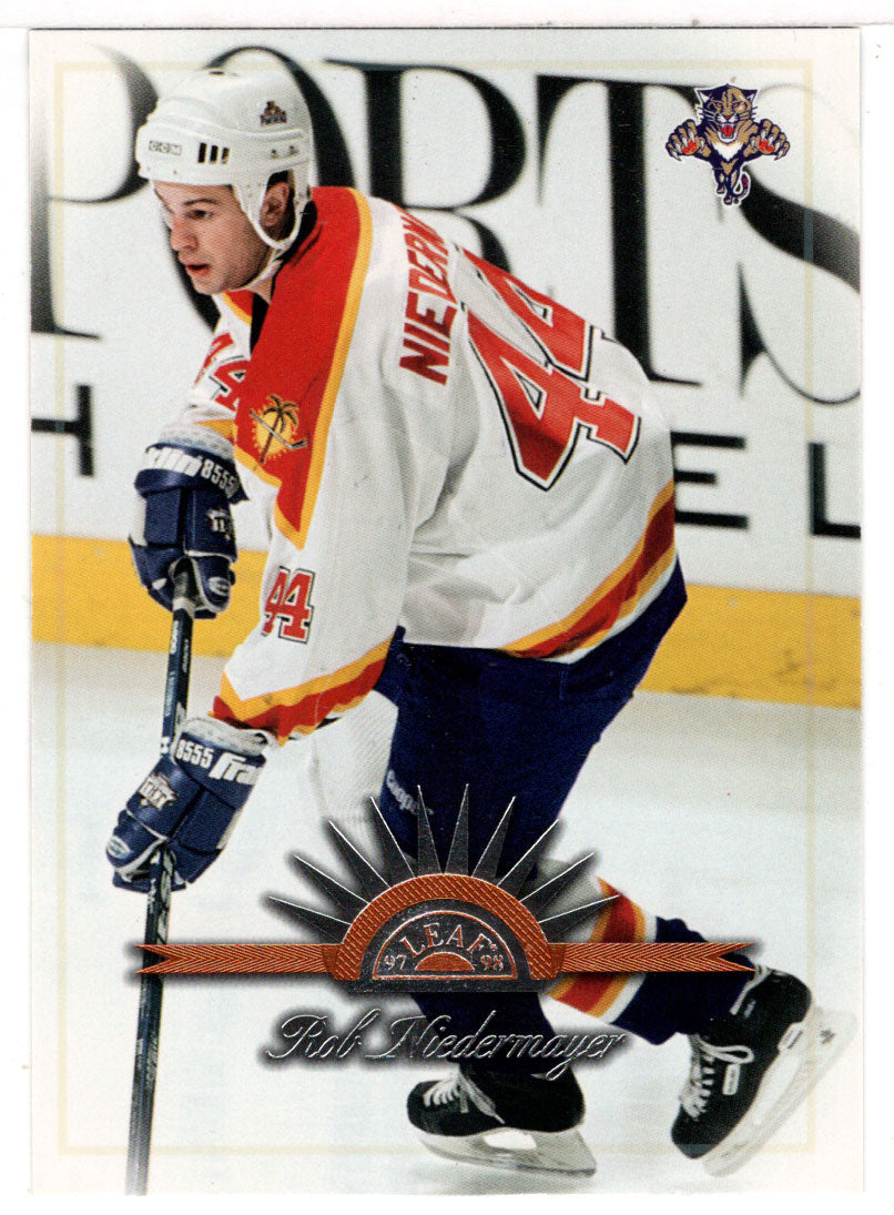 Rob Niedermayer - Florida Panthers (NHL Hockey Card) 1997-98 Leaf # 58 Mint