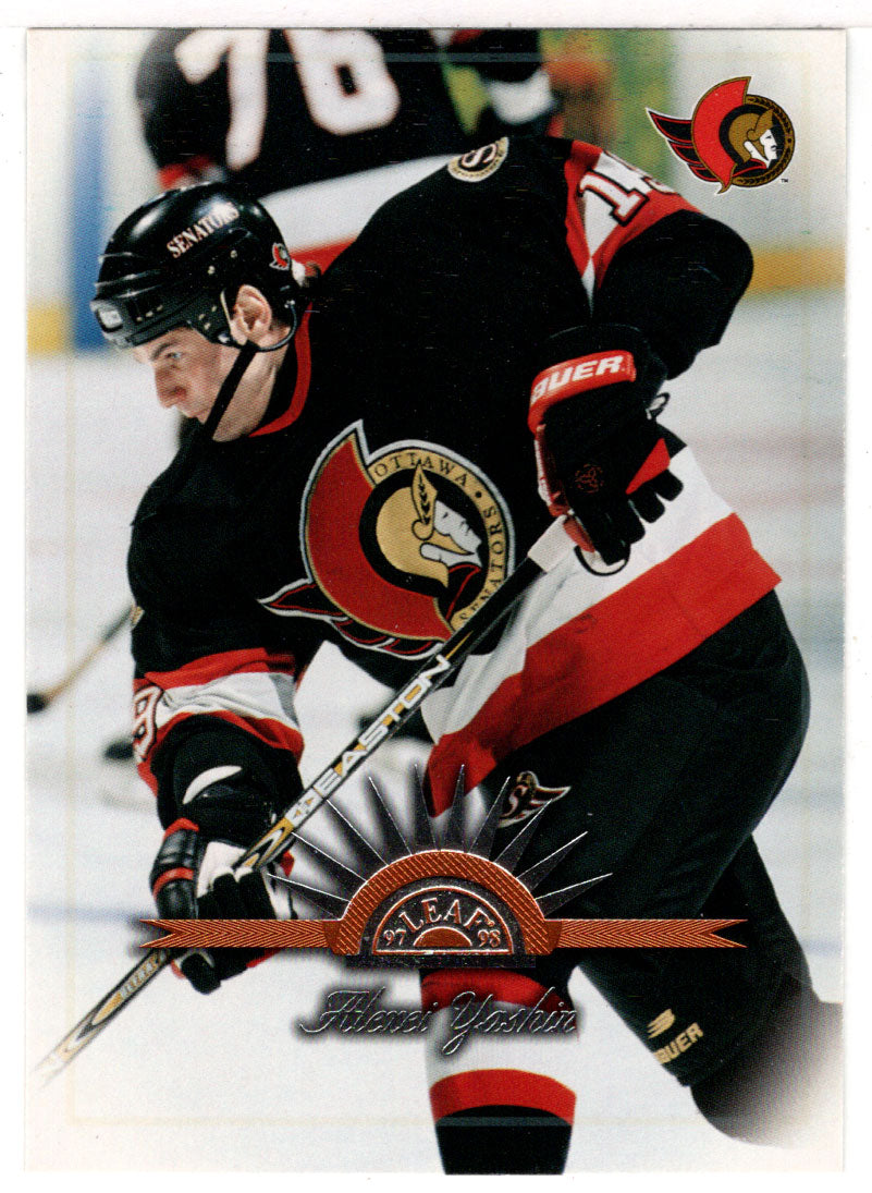 Alexei Yashin - Ottawa Senators (NHL Hockey Card) 1997-98 Leaf # 59 Mint