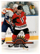 Chris Chelios - Chicago Blackhawks (NHL Hockey Card) 1997-98 Leaf # 64 Mint