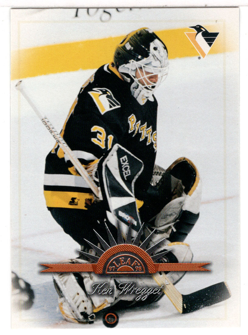 Ken Wregget - Pittsburgh Penguins (NHL Hockey Card) 1997-98 Leaf