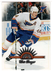 Chris Pronger - St. Louis Blues (NHL Hockey Card) 1997-98 Leaf # 90 Mint