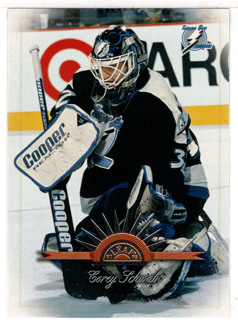 Corey Schwab - Tampa Bay Lightning (NHL Hockey Card) 1997-98 Leaf # 96 Mint