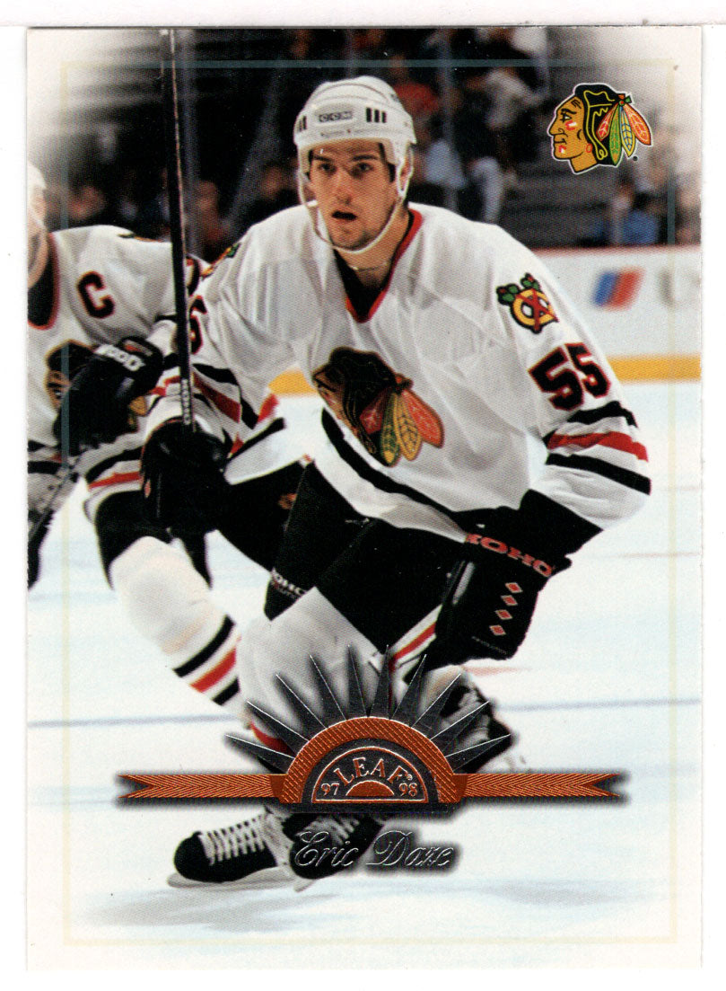 Eric Daze - Chicago Blackhawks (NHL Hockey Card) 1997-98 Leaf # 97 Mint