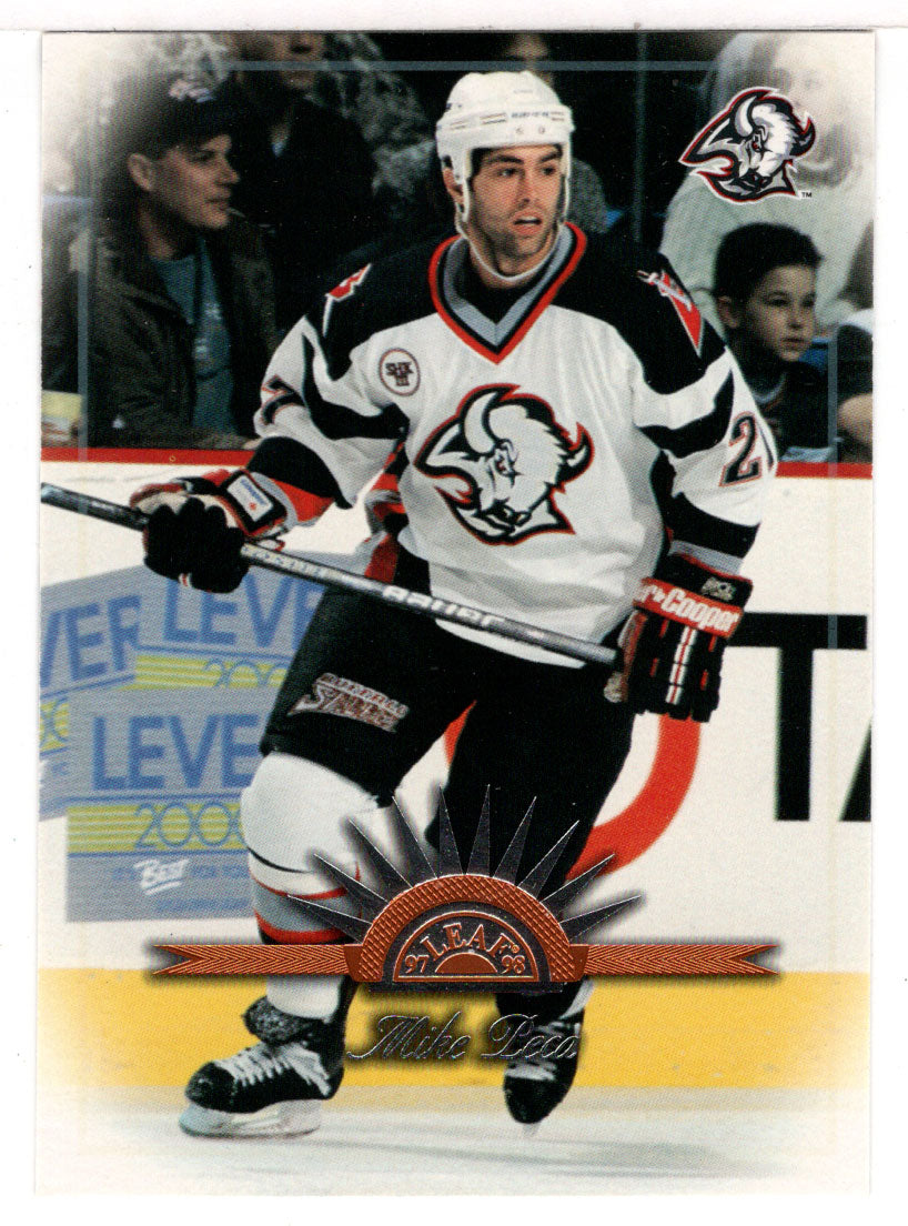 Mike Peca - Buffalo Sabres (NHL Hockey Card) 1997-98 Leaf # 107 Mint