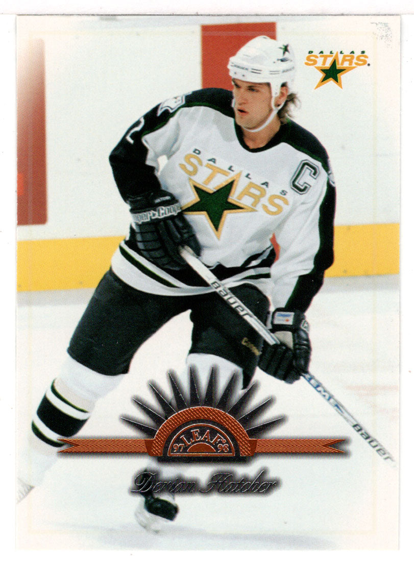 Derian Hatcher - Dallas Stars (NHL Hockey Card) 1997-98 Leaf # 144 Mint