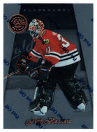 Jeff Hackett - Chicago Blackhawks (NHL Hockey Card) 1997-98 Pinnacle Certified # 30 Mint