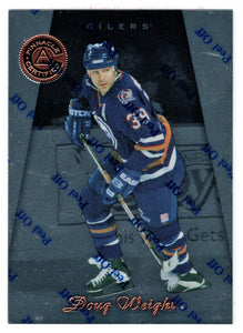 Doug Weight - Edmonton Oilers (NHL Hockey Card) 1997-98 Pinnacle Certified # 66 Mint