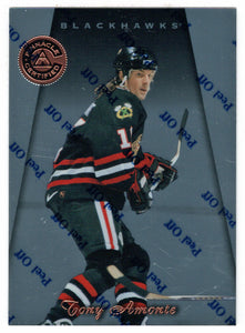 Tony Amonte - Chicago Blackhawks (NHL Hockey Card) 1997-98 Pinnacle Certified # 68 Mint