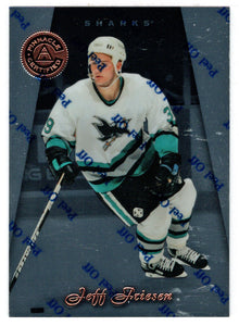 Jeff Friesen - San Jose Sharks (NHL Hockey Card) 1997-98 Pinnacle Certified # 81 Mint