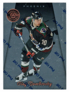 Oleg Tverdovsky - Phoenix Coyotes (NHL Hockey Card) 1997-98 Pinnacle Certified # 103 Mint