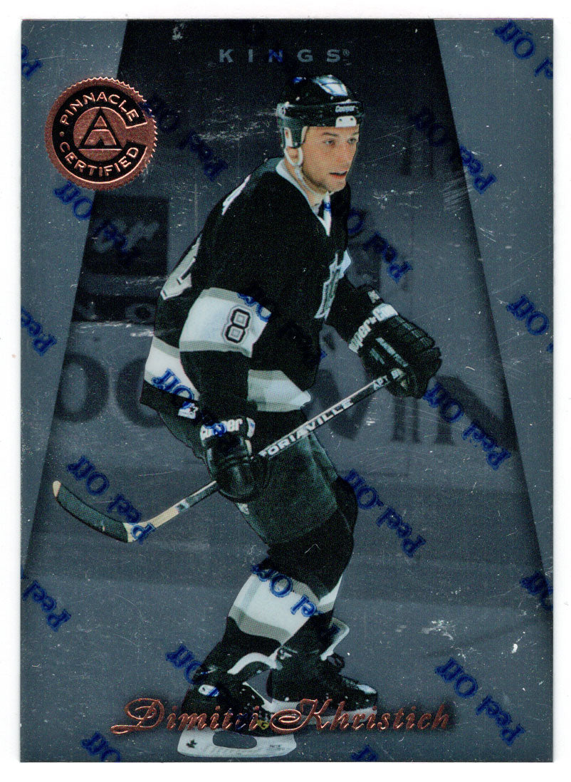 Dimitri Khristich - Los Angeles Kings (NHL Hockey Card) 1997-98 Pinnacle Certified # 126 Mint