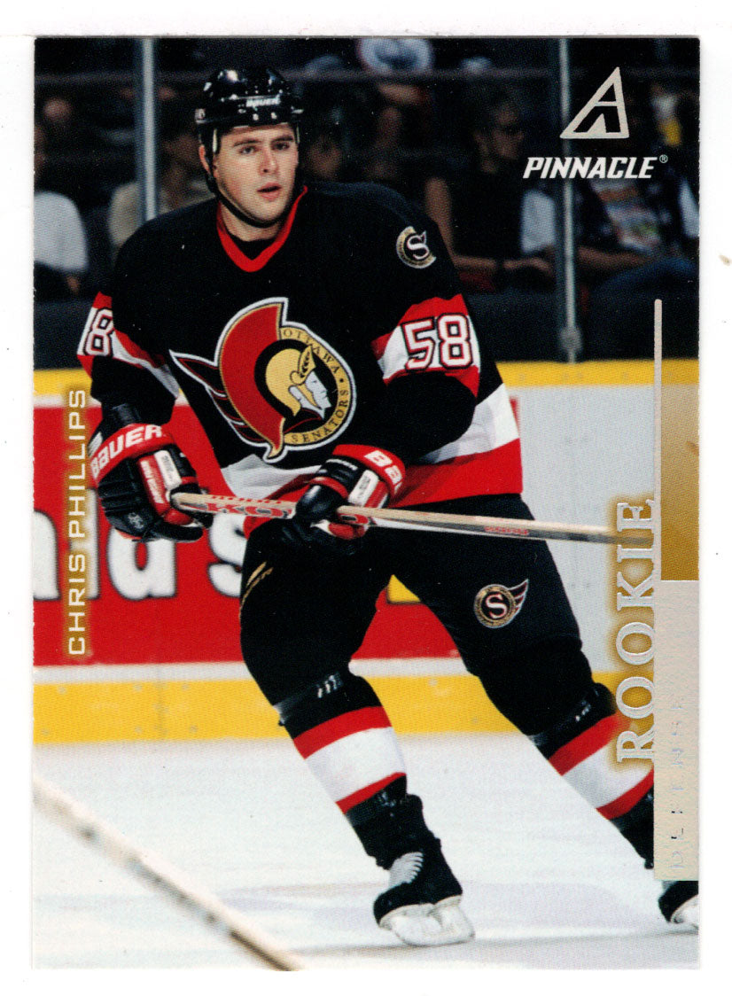 Chris Phillips - Ottawa Senators (NHL Hockey Card) 1997-98 Pinnacle # 5 Mint