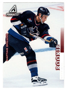 Mattias Ohlund - Vancouver Canucks (NHL Hockey Card) 1997-98 Pinnacle # 8 Mint