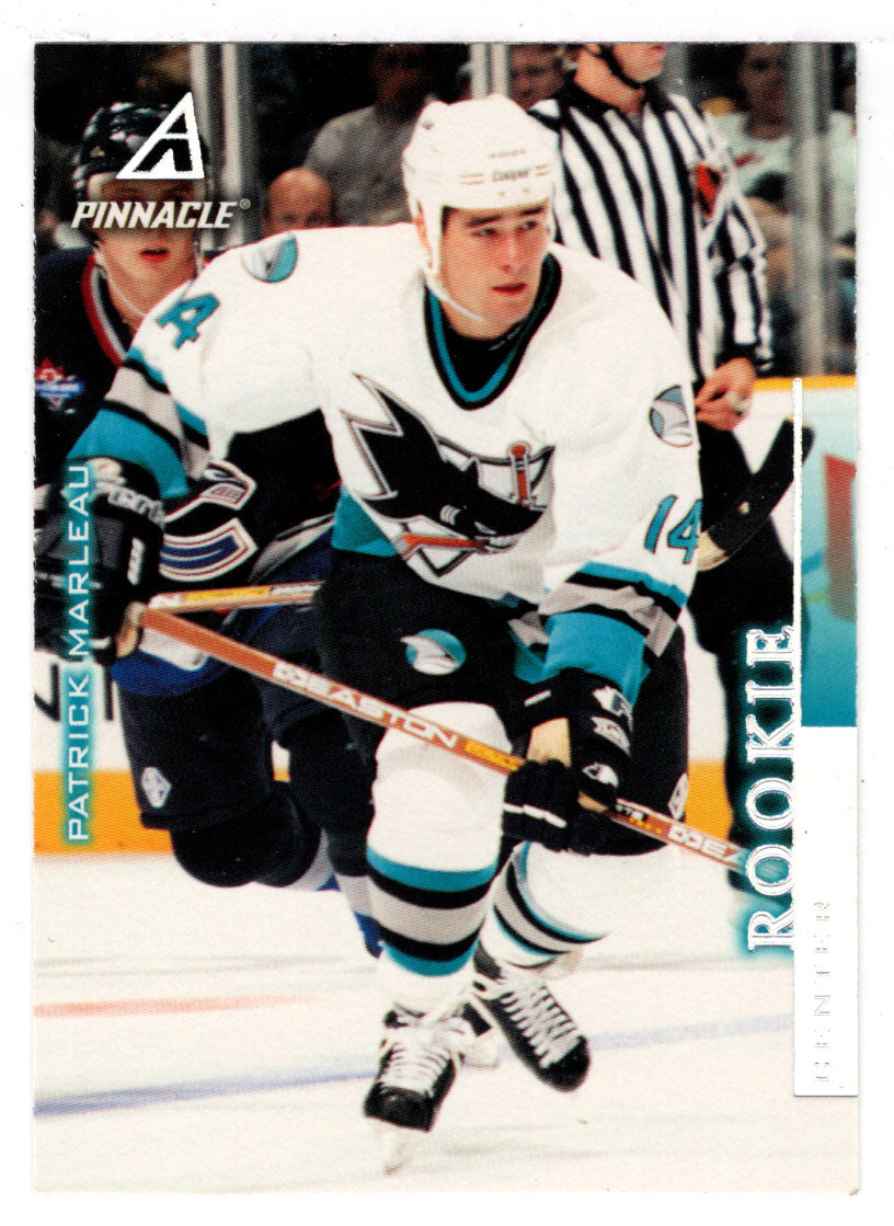 Patrick Marleau - San Jose Sharks (NHL Hockey Card) 1997-98 Pinnacle # 12 Mint