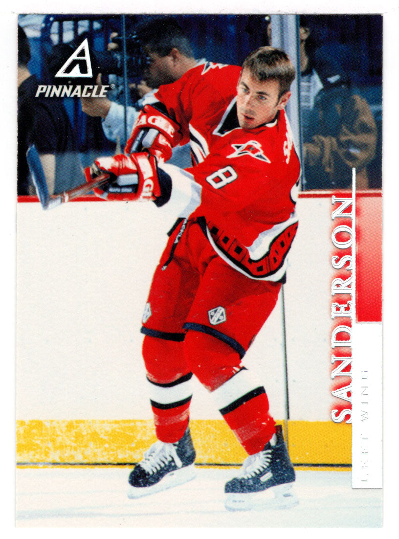 Geoff Sanderson - Calgary Flames (NHL Hockey Card) 1997-98 Pinnacle # 45 Mint