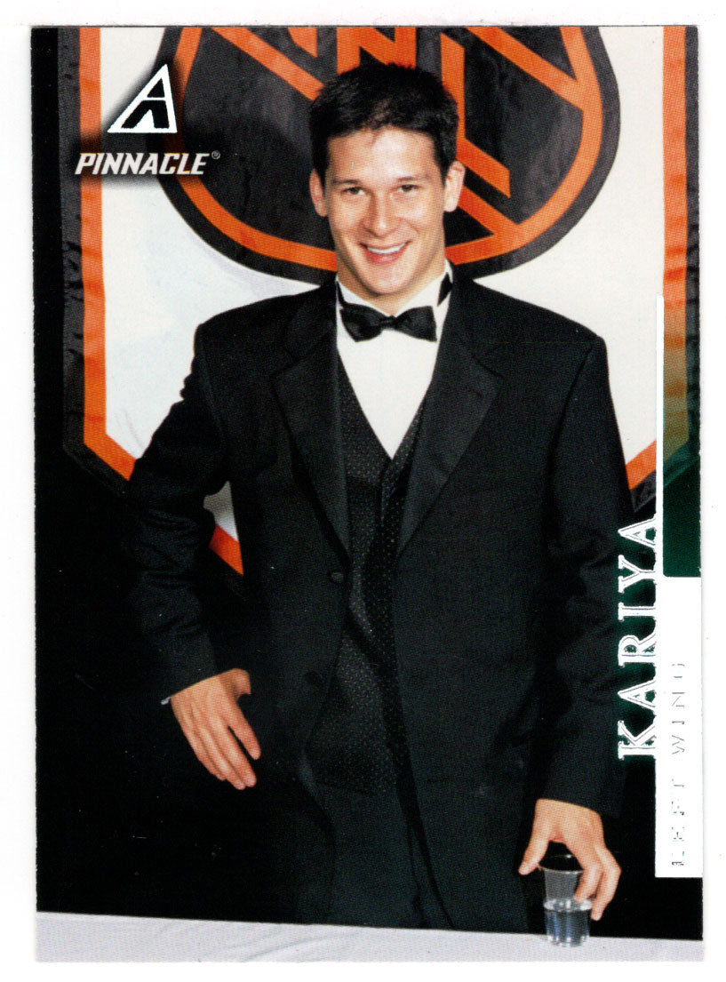 Paul Kariya - Anaheim Ducks (NHL Hockey Card) 1997-98 Pinnacle # 53 Mint