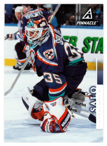 Tommy Salo - New York Islanders (NHL Hockey Card) 1997-98 Pinnacle # 59 Mint