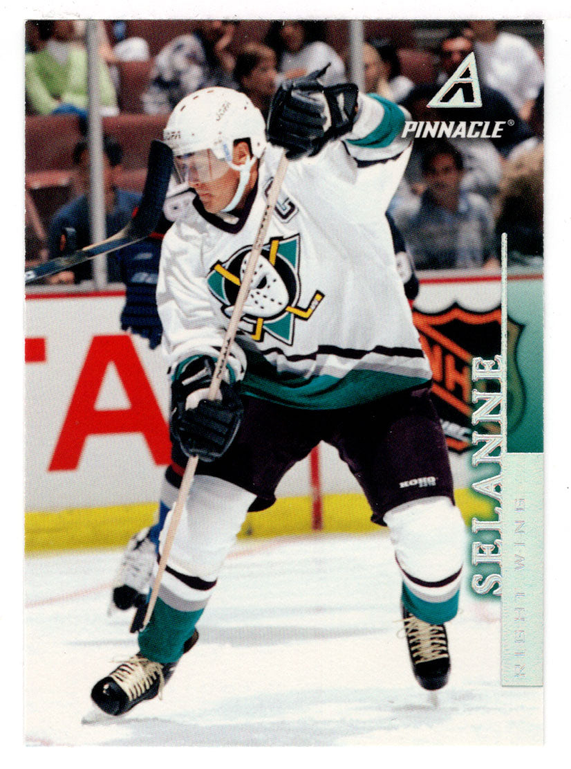 Teemu Selanne - Anaheim Ducks (NHL Hockey Card) 1997-98 Pinnacle # 86 Mint
