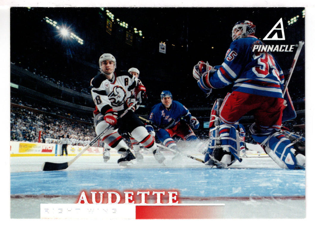 Donald Audette - Buffalo Sabres (NHL Hockey Card) 1997-98 Pinnacle # 102 Mint