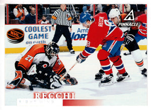 Mark Recchi - Montreal Canadiens (NHL Hockey Card) 1997-98 Pinnacle # 104 Mint