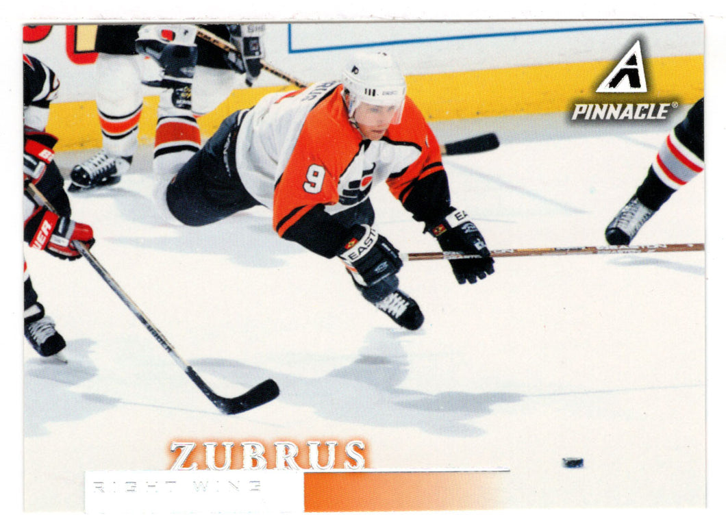 Dainius Zubrus - Philadelphia Flyers (NHL Hockey Card) 1997-98 Pinnacle # 105 Mint