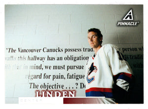 Trevor Linden - Vancouver Canucks (NHL Hockey Card) 1997-98 Pinnacle # 106 Mint