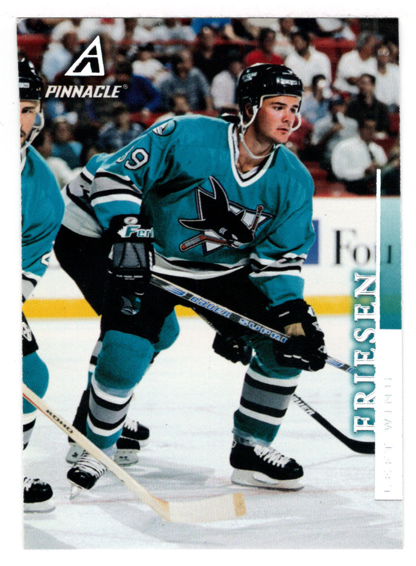 Jeff Friesen - San Jose Sharks (NHL Hockey Card) 1997-98 Pinnacle # 119 Mint